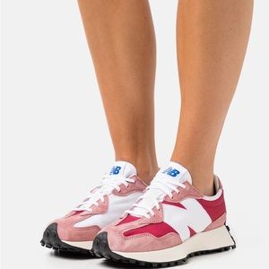 New Balance 327 - Size 9 W - Washed Henna w/ Earth Red  - Good Used Condition